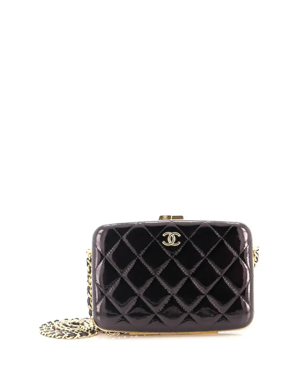 Chanel Framed Box Clutch With Chain #321057C31B